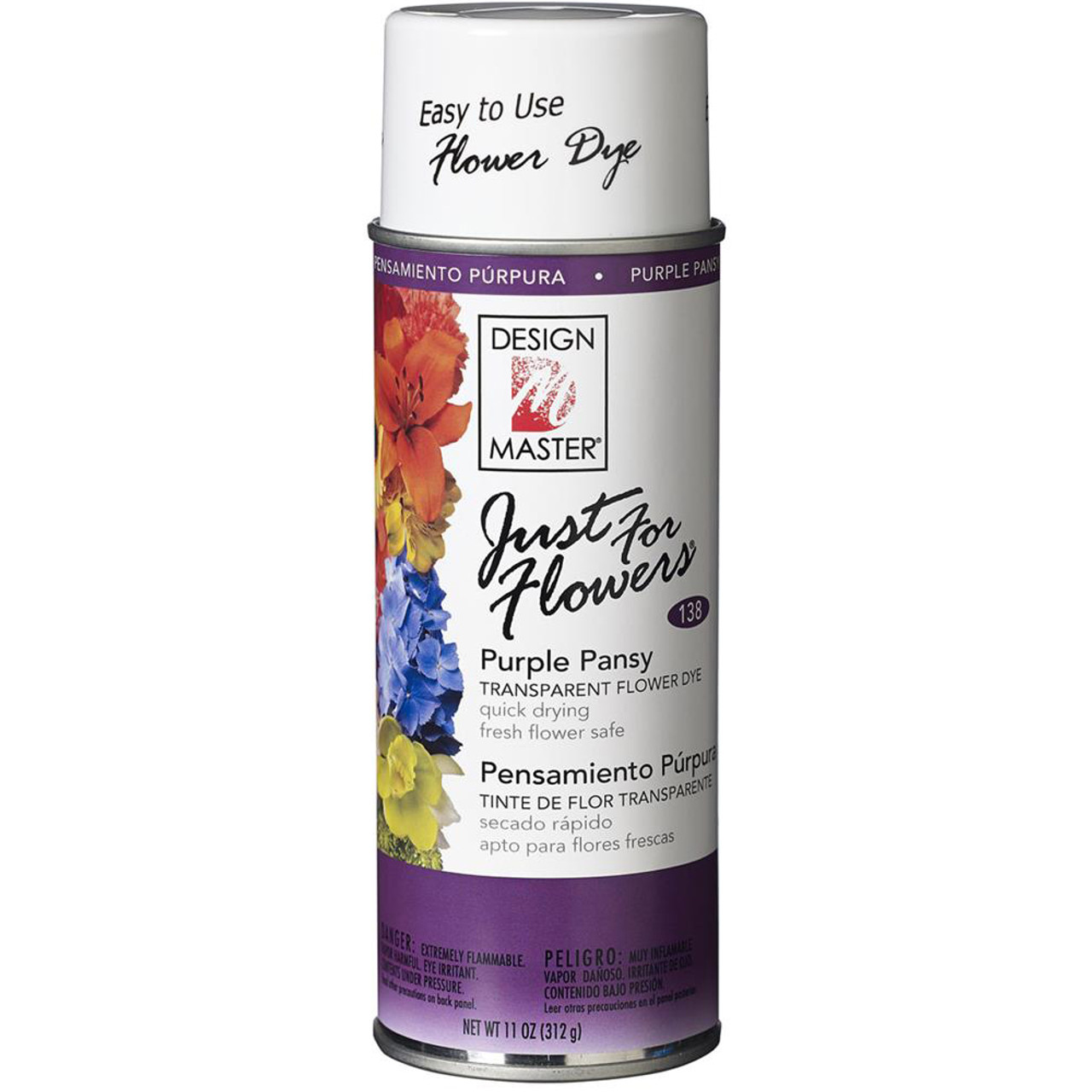 Purple Pansy Translucent Color Spray